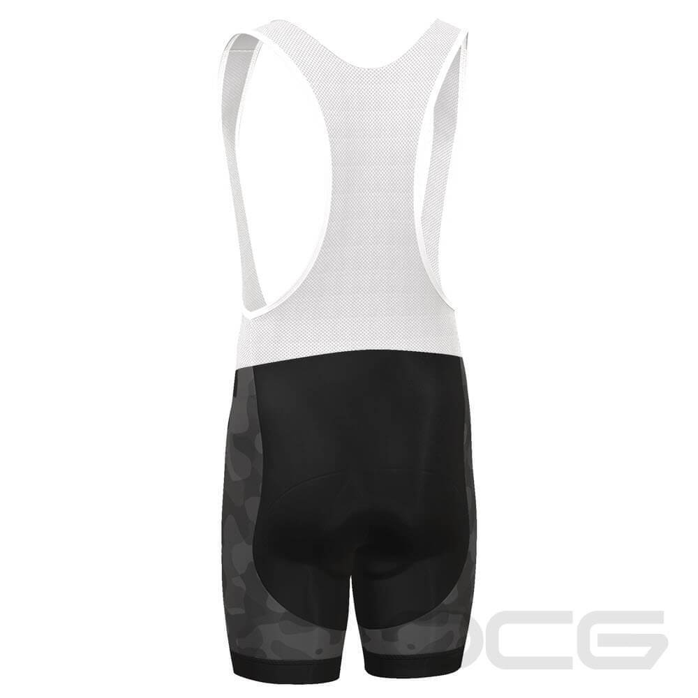 Men's Camouflage Gel Padded Cycling Bib