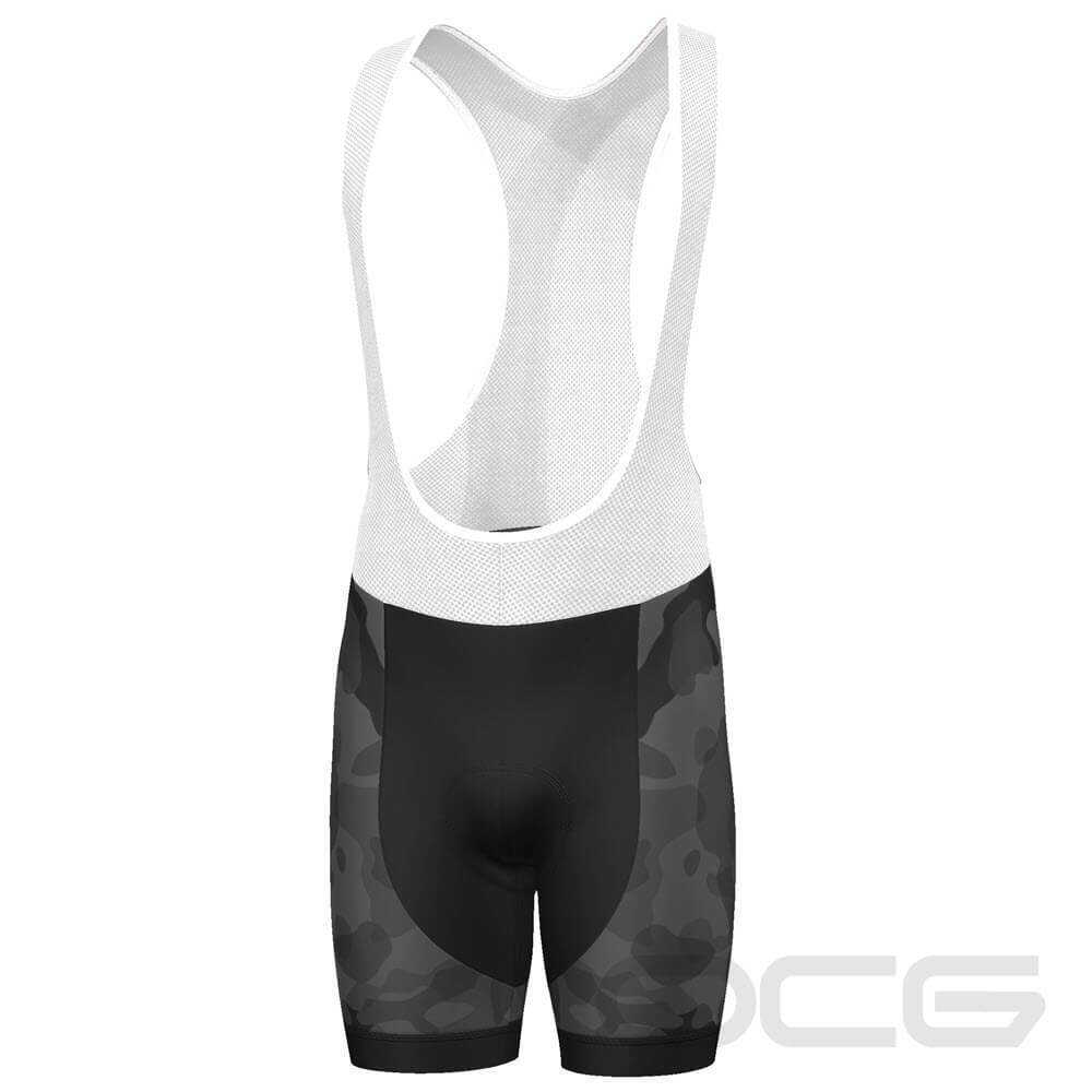 Men's Camouflage Gel Padded Cycling Bib