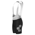 Men's Hexagon Gel Padded Cycling Bib