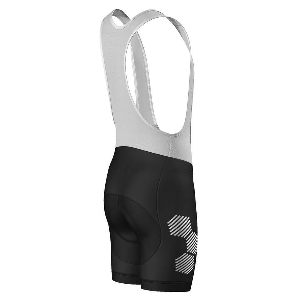 Men's Hexagon Gel Padded Cycling Bib