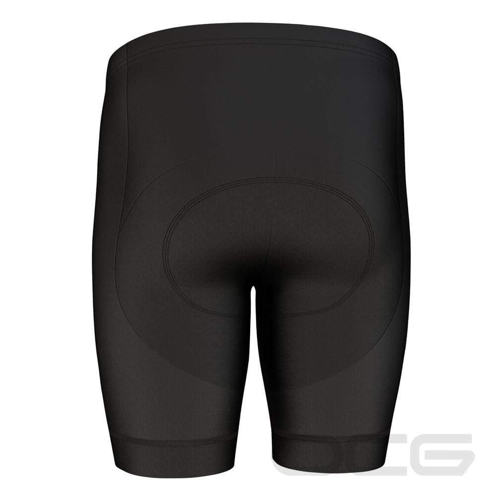 Men's Pro-Band Classic Plain Color Gel Padded Cycling Shorts