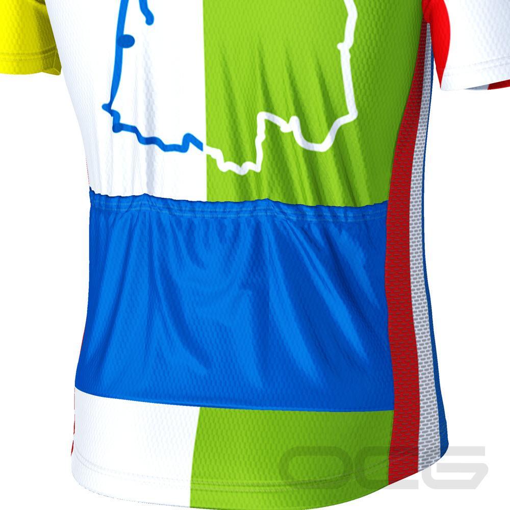 Men's Tour de France Leaders KOM Sprinters Short Sleeve Cycling Jersey