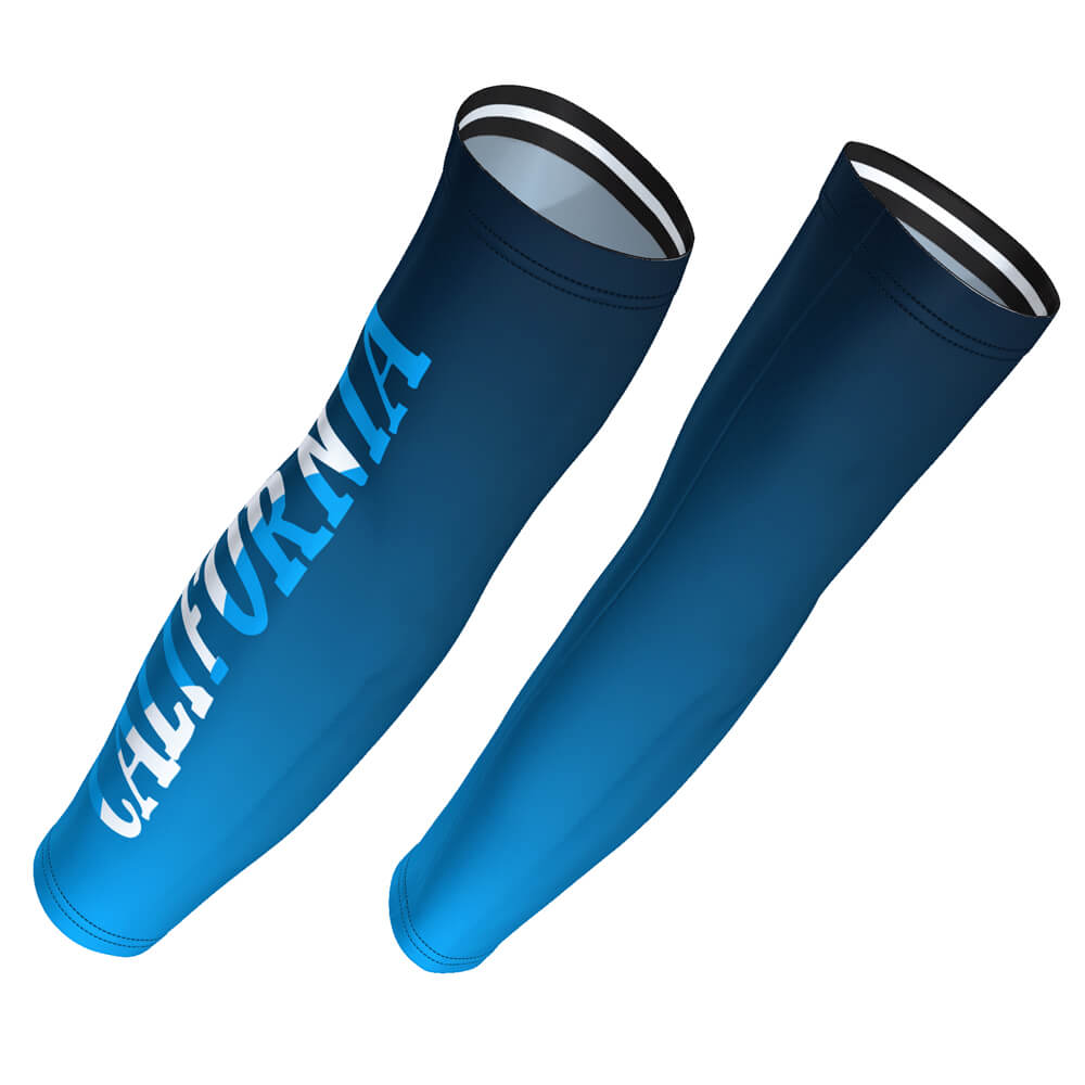 Unisex California Coast Quick Dry Cycling Arm-Warmers