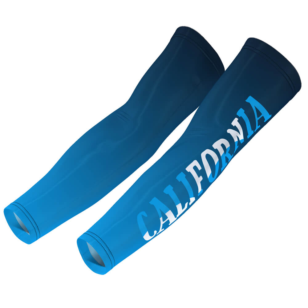 Unisex California Coast Quick Dry Cycling Arm-Warmers