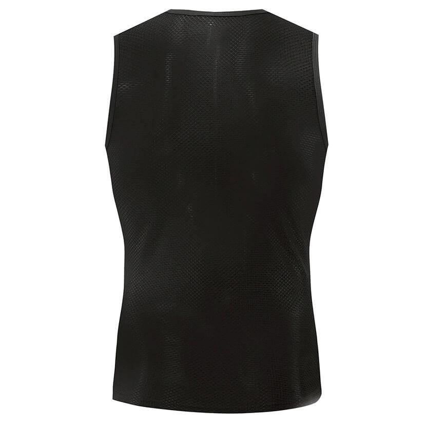 Men's Basics Black Lightweight Mesh Cycling Base-Layer