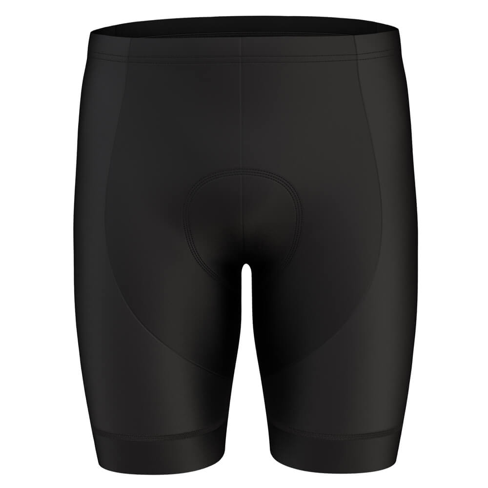 Men's Pro-Band Classic Plain Color Gel Padded Cycling Shorts