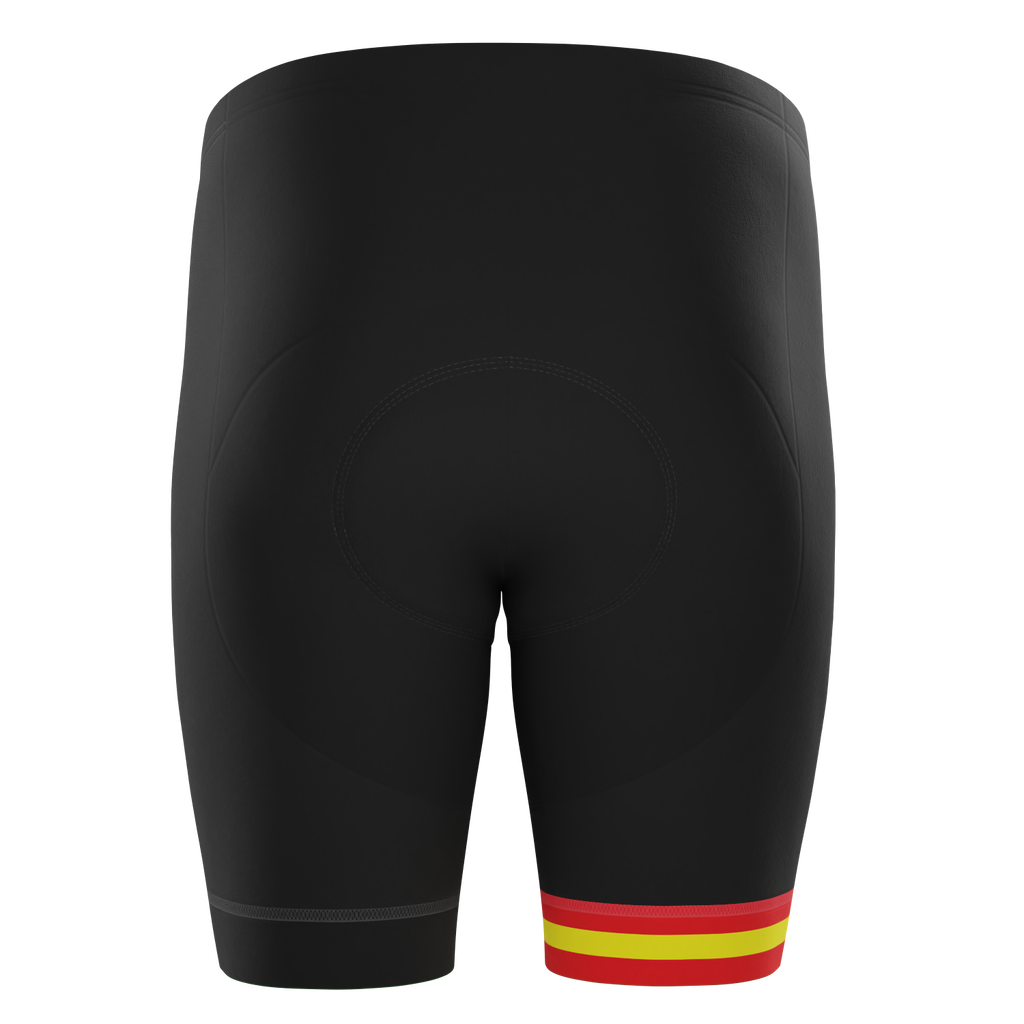 Men's España Spanish National Flag Gel Padded Cycling Shorts