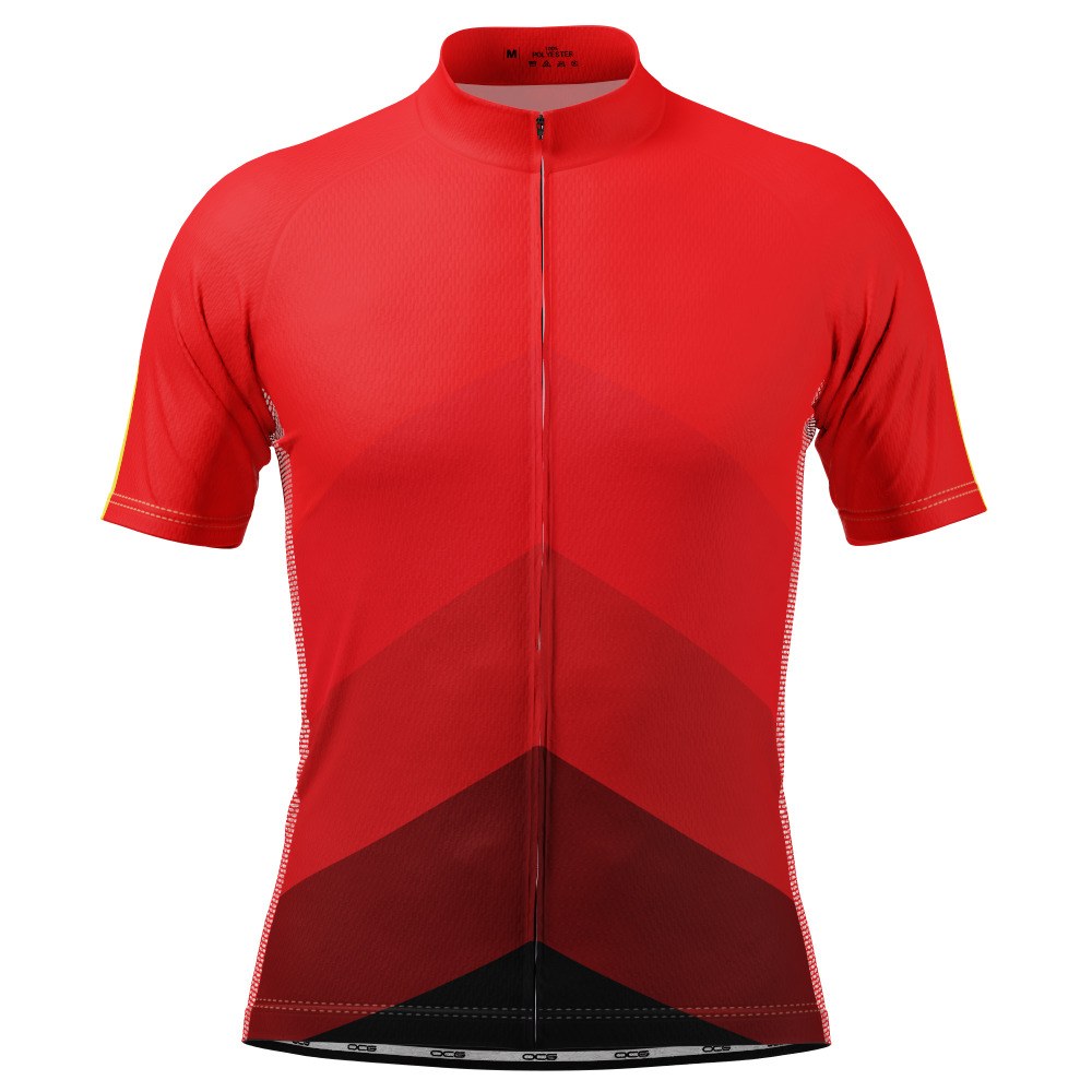 Men's Classic Mountain Peaks Short Sleeve Cycling Jersey