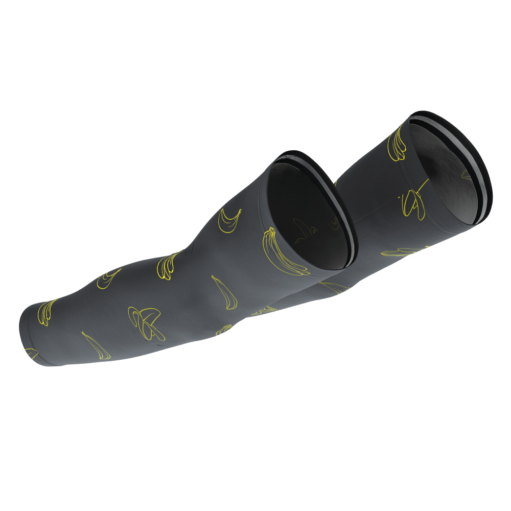 Men's Must Be Bananas Quick Dry Cycling Arm-Warmers