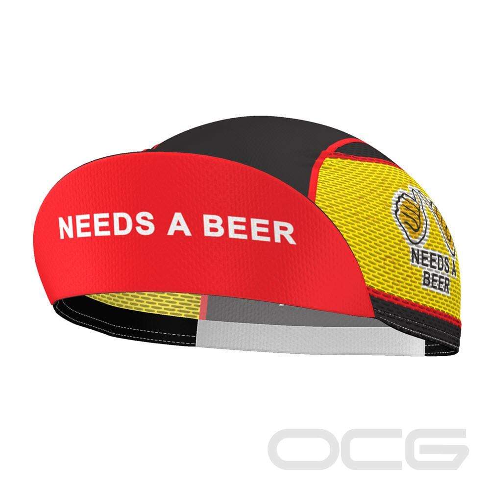 Unisex This Guy Needs a Beer Quick Dry Cycling Cap