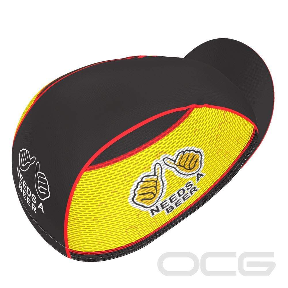 Unisex This Guy Needs a Beer Quick Dry Cycling Cap