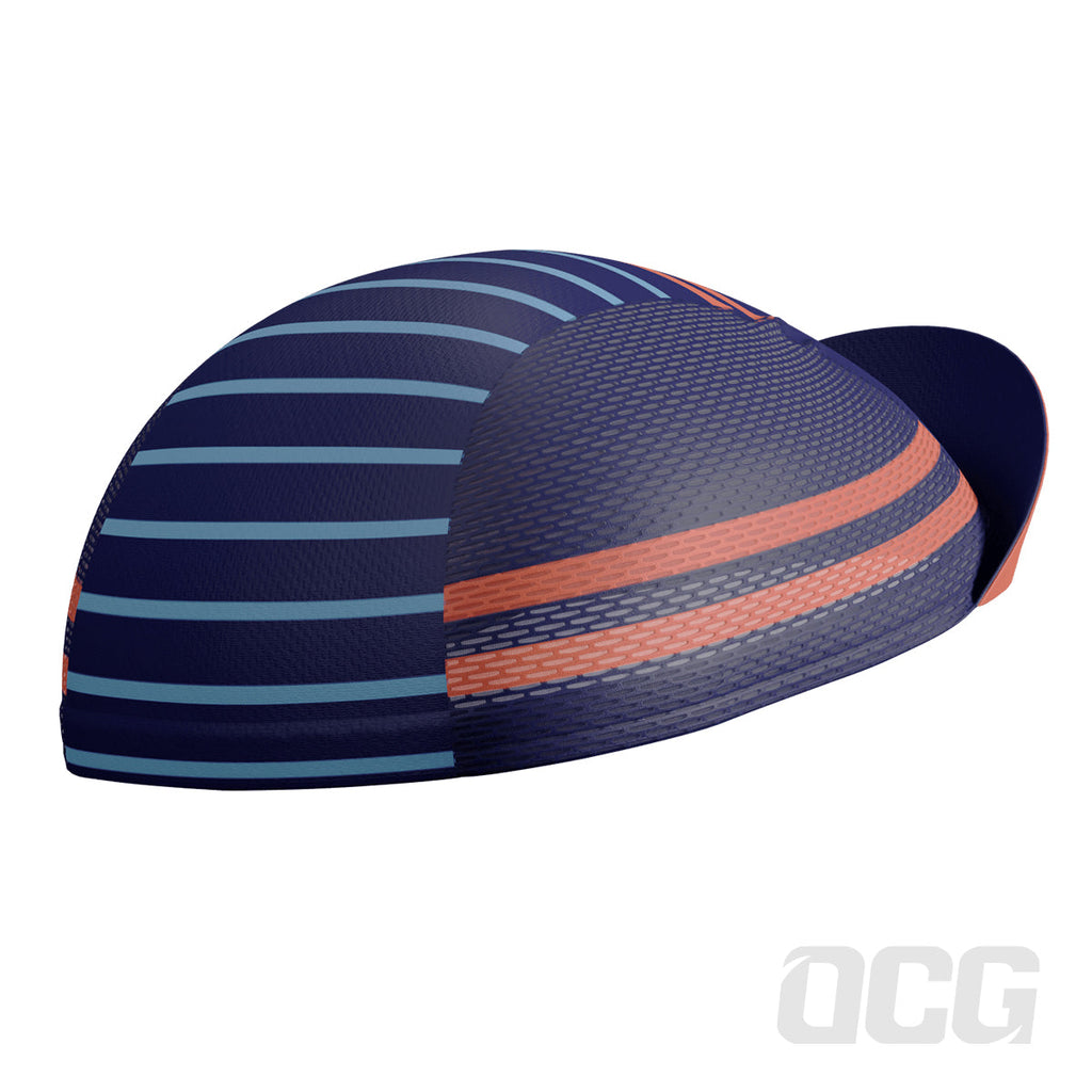 Unisex Stripe For Speed Quick Dry Cycling Cap