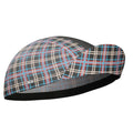 Unisex Plaid Checkered Quick Dry Cycling Cap