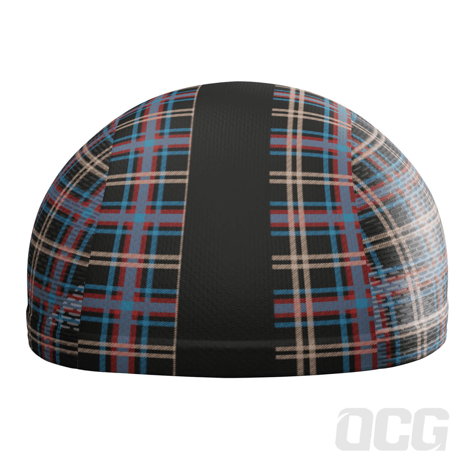 Unisex Plaid Checkered Quick Dry Cycling Cap