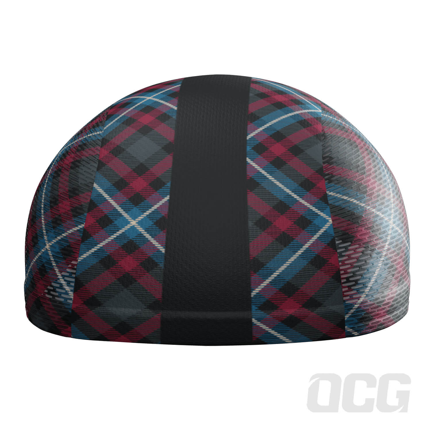Unisex Plaid Tartan Quick Dry Cycling Cap