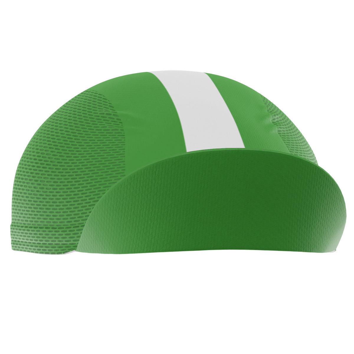 Unisex Retro One Stripe Black Quick Dry Cycling Cap