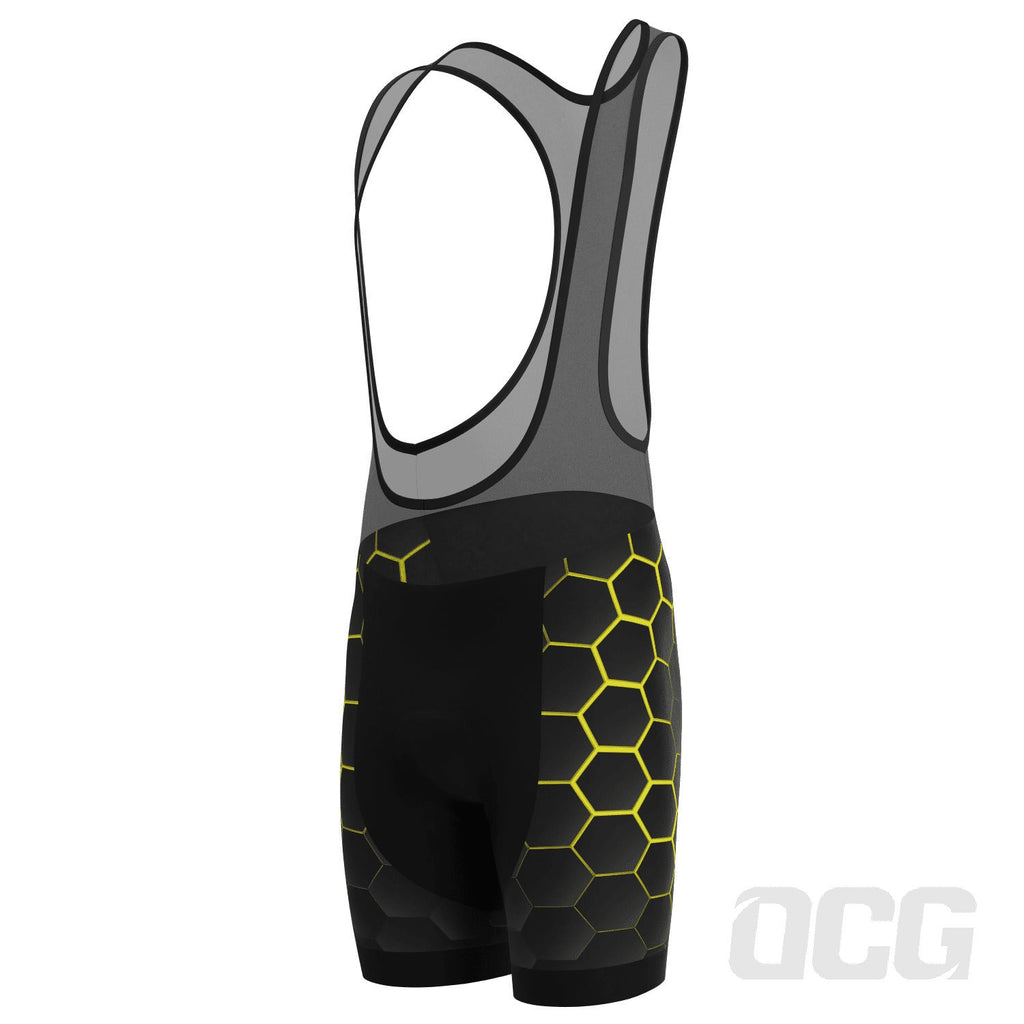 Men's Radioactive Gel Padded Cycling Bib