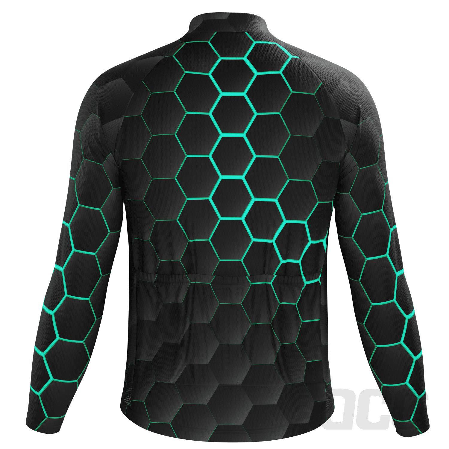 Men's Radioactive Long Sleeve Cycling Jersey