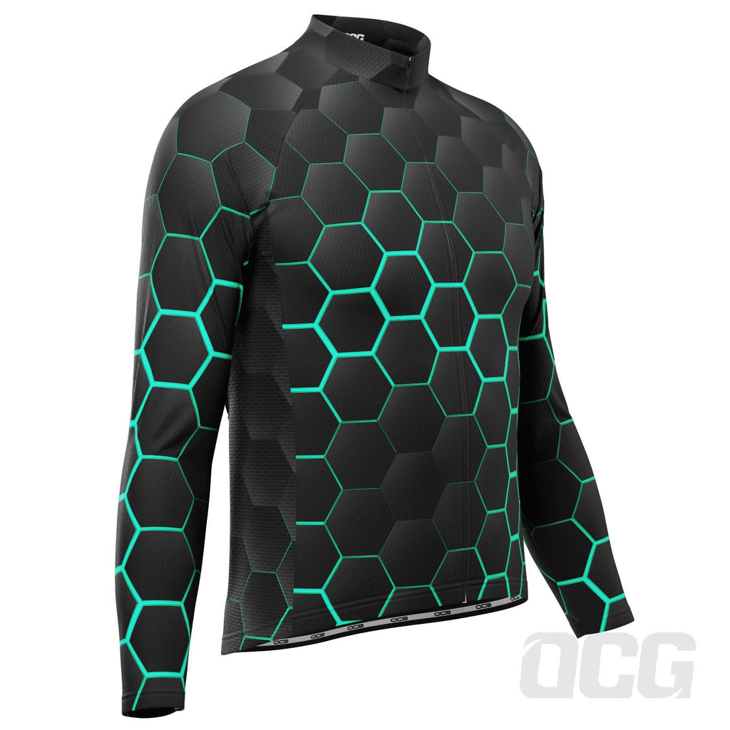 Men's Radioactive Long Sleeve Cycling Jersey