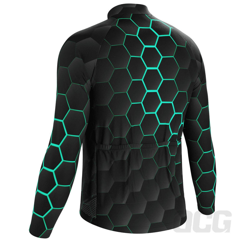 Men's Radioactive Long Sleeve Cycling Jersey