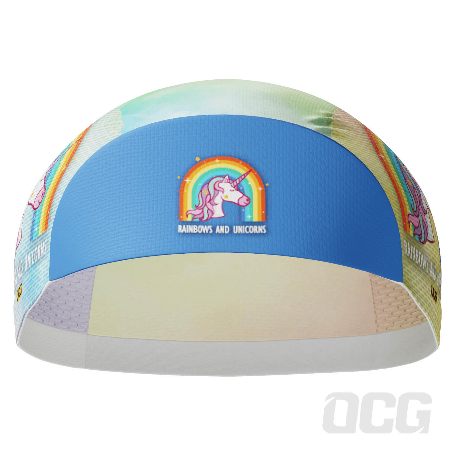 Unisex Rainbows and Unicorns Quick Dry Cycling Cap