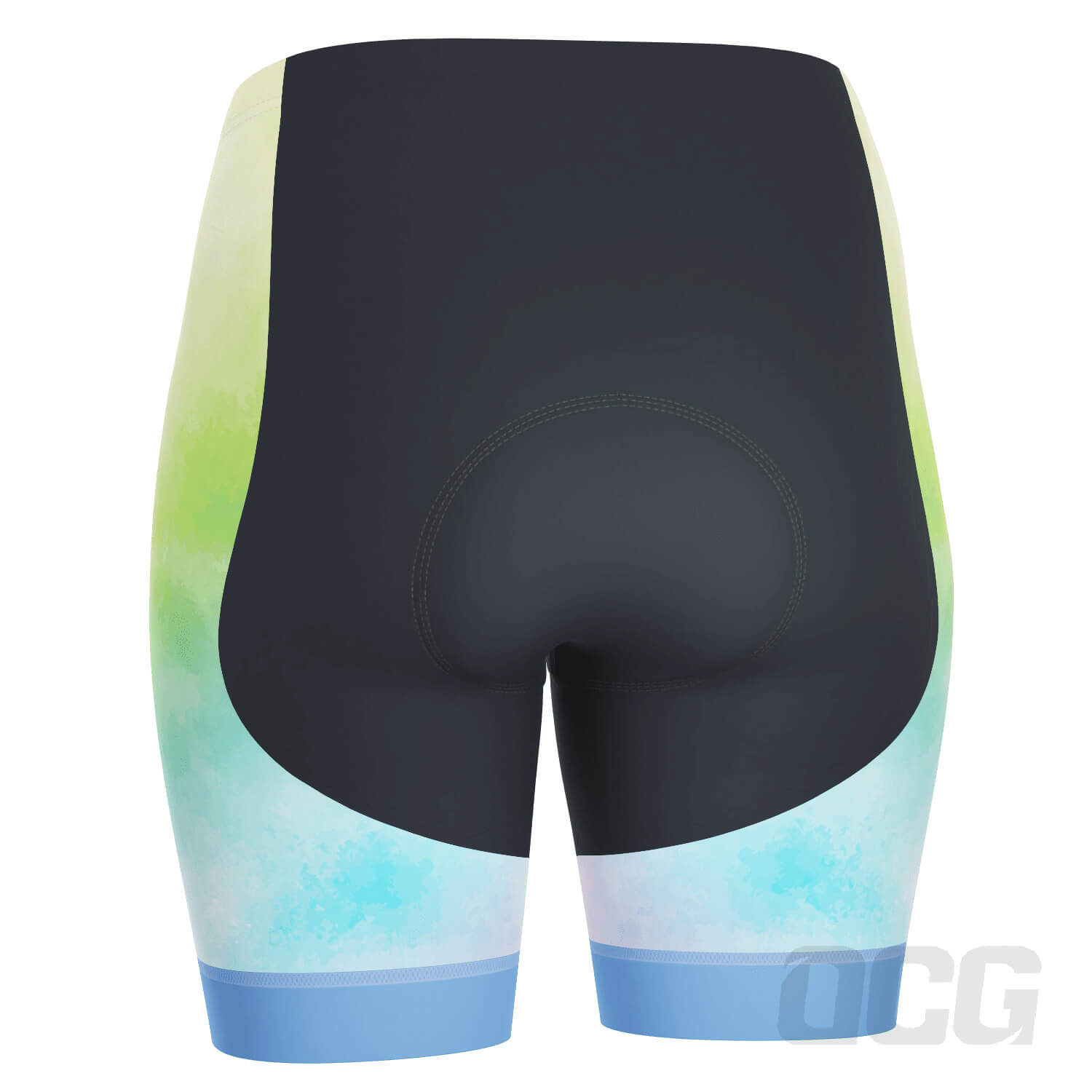 Women's Rainbows and Unicorns Gel Padded Cycling Shorts