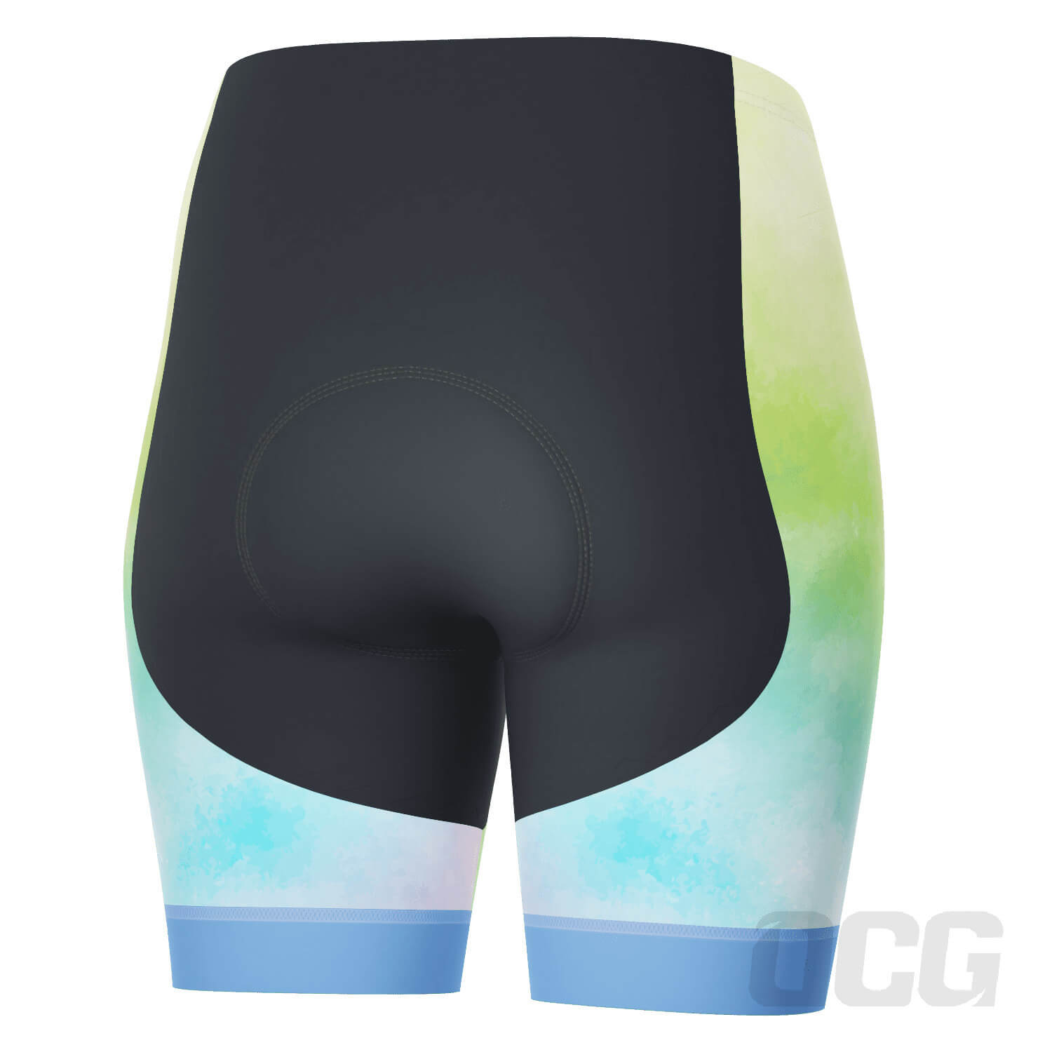 Women's Rainbows and Unicorns Gel Padded Cycling Shorts
