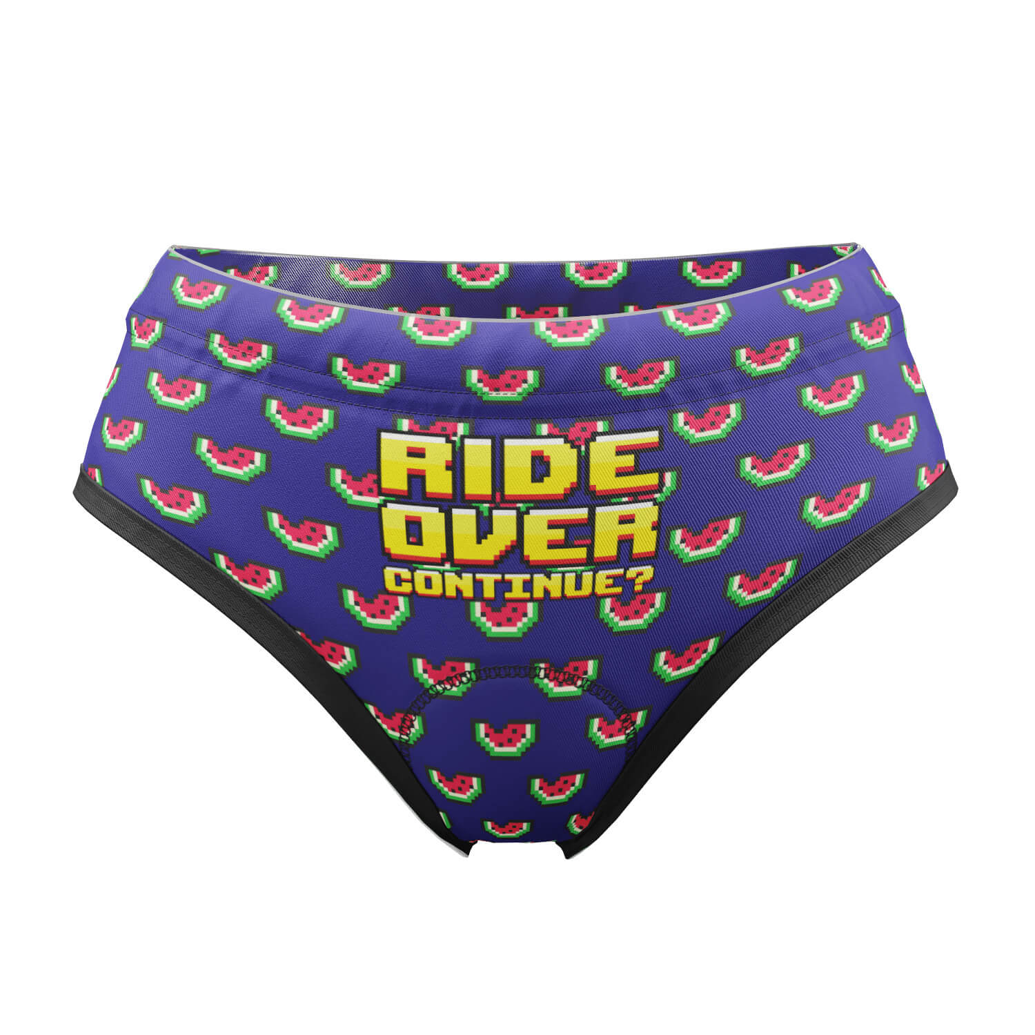 Women's Ride Over Continue Gel Padded Cycling Underwear-Briefs