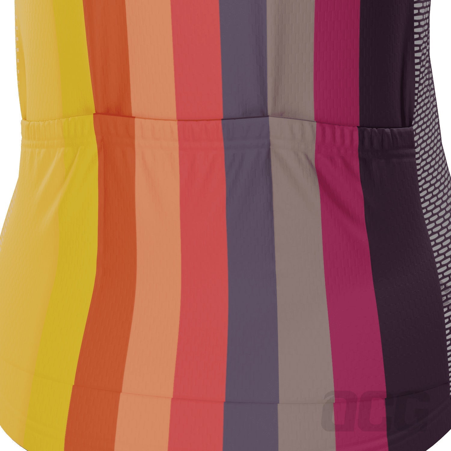 Women's Sunburnt Rainbow Short Sleeve Cycling Jersey