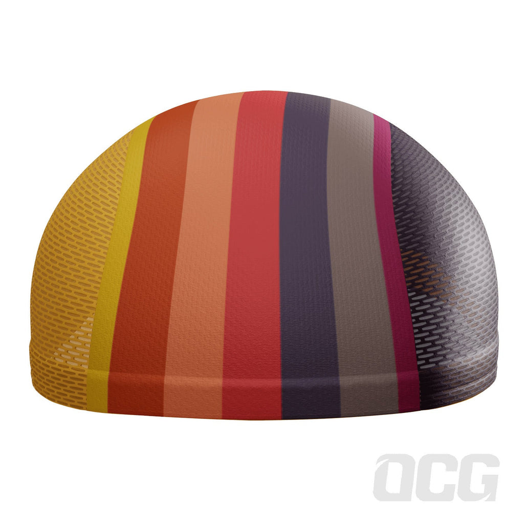 Unisex Sunburnt Rainbow Quick Dry Cycling Cap