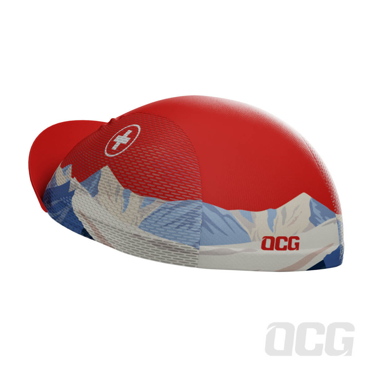 Unisex Swiss Alps Switzerland National Flag Quick Dry Cycling Cap