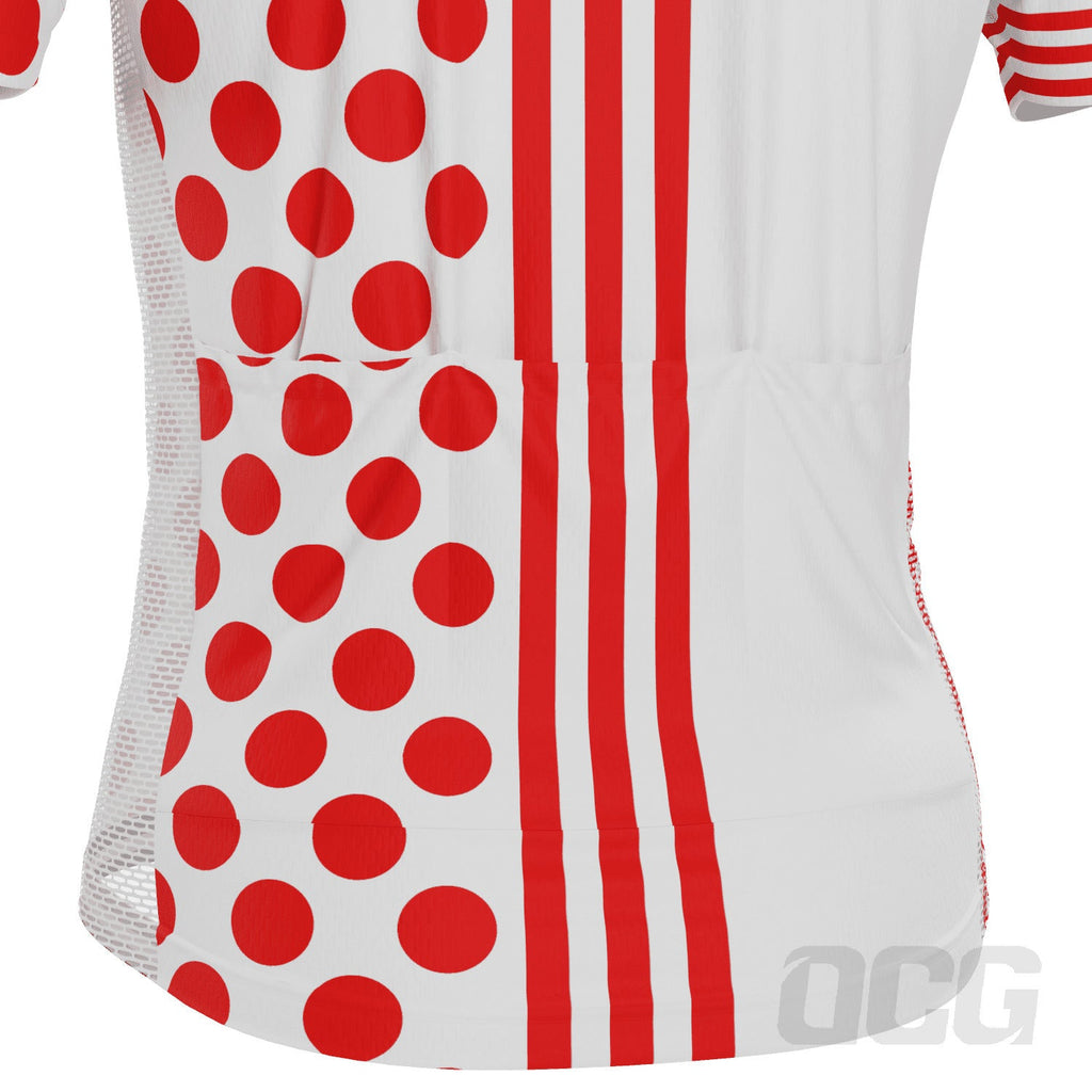 Men's Tour de France King of The Mountain Short Sleeve Cycling Jersey