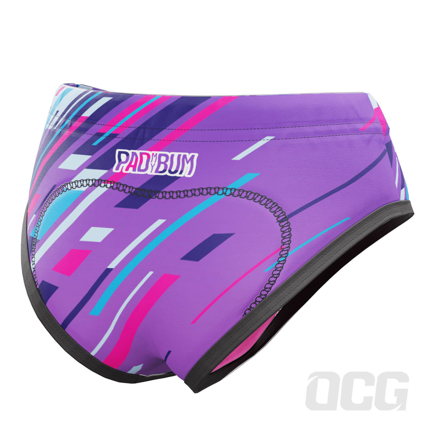 Women's Think Like a Queen Gel Padded Cycling Underwear-Briefs