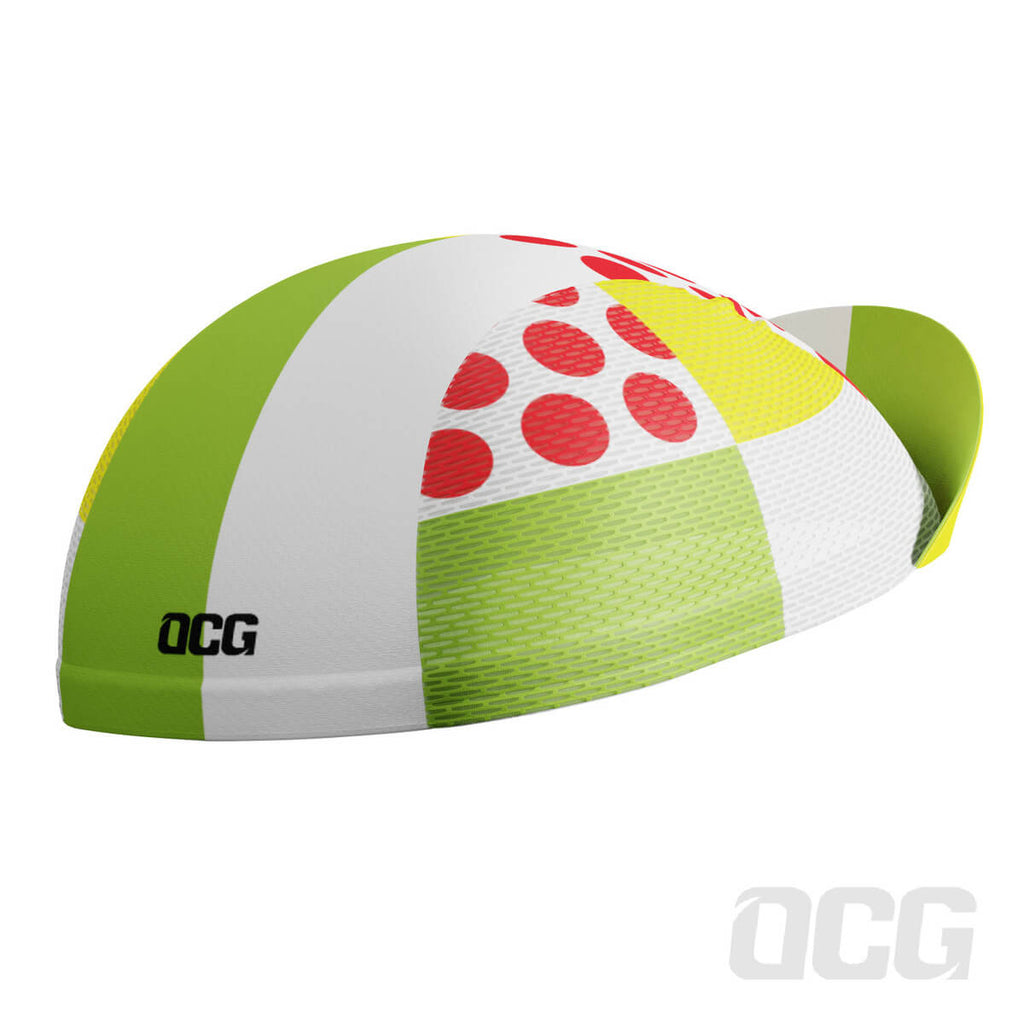 Unisex Tour de France Leaders KOM Sprinters Quick Dry Cycling Cap