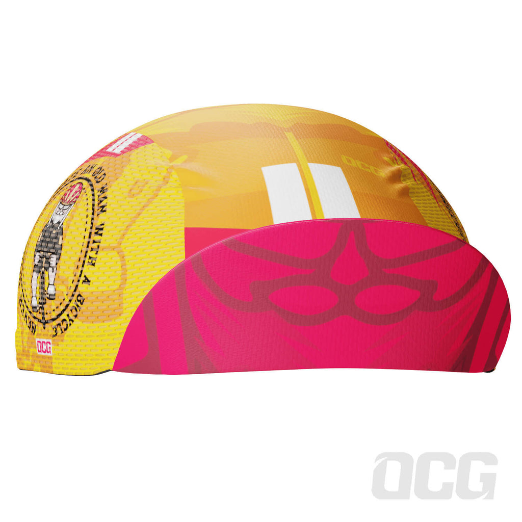Unisex Never Underestimate an Old Man Quick Dry Cycling Cap