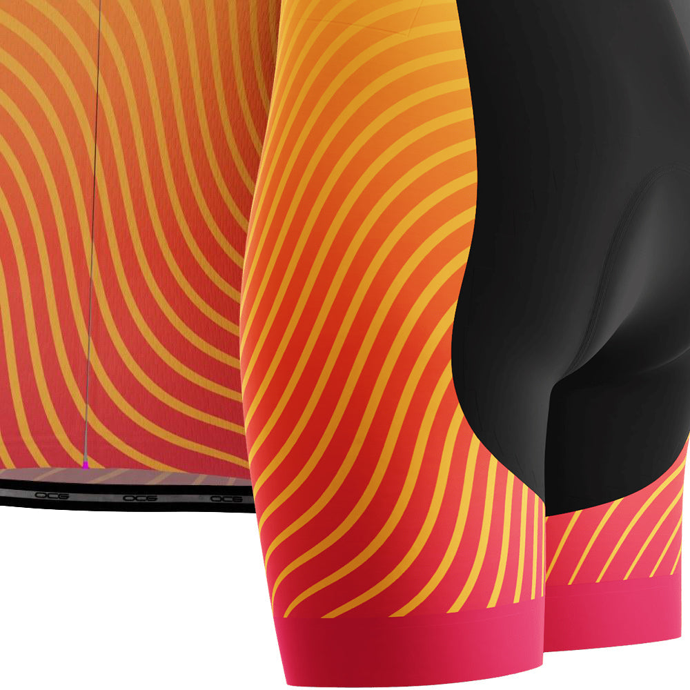 Women's Four Seasons Curvy Lines 2 Piece Cycling Kit