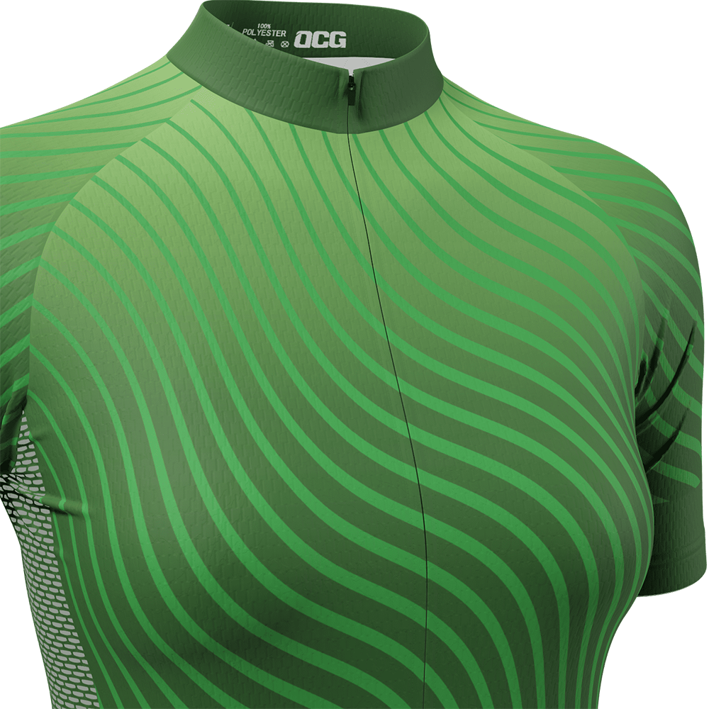 Women's Four Seasons Curvy Lines 2 Piece Cycling Kit