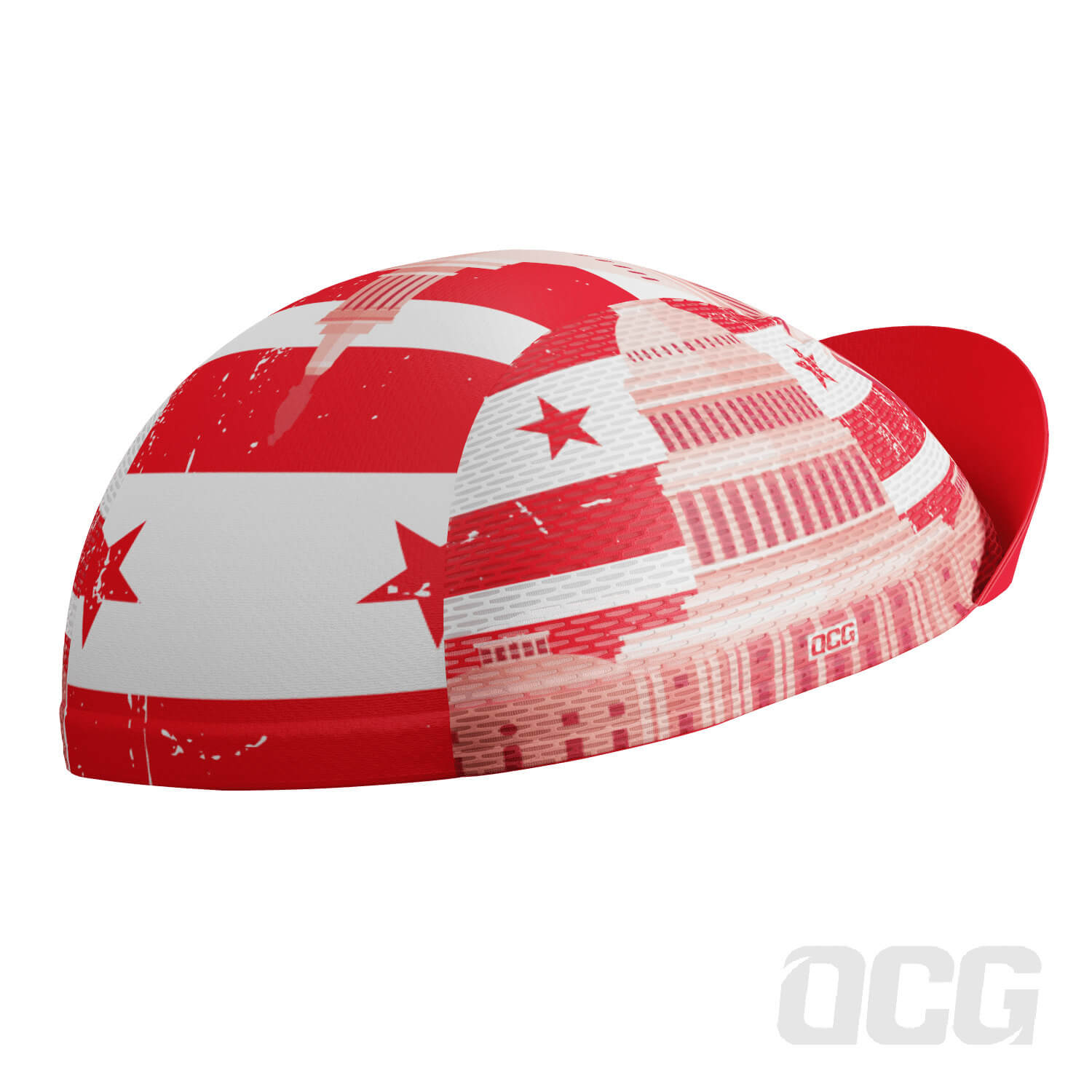 Unisex Washington D.C. US District Icon Quick Dry Cycling Cap