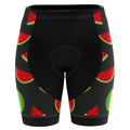 Women's Watermelon Gel Padded Cycling Shorts