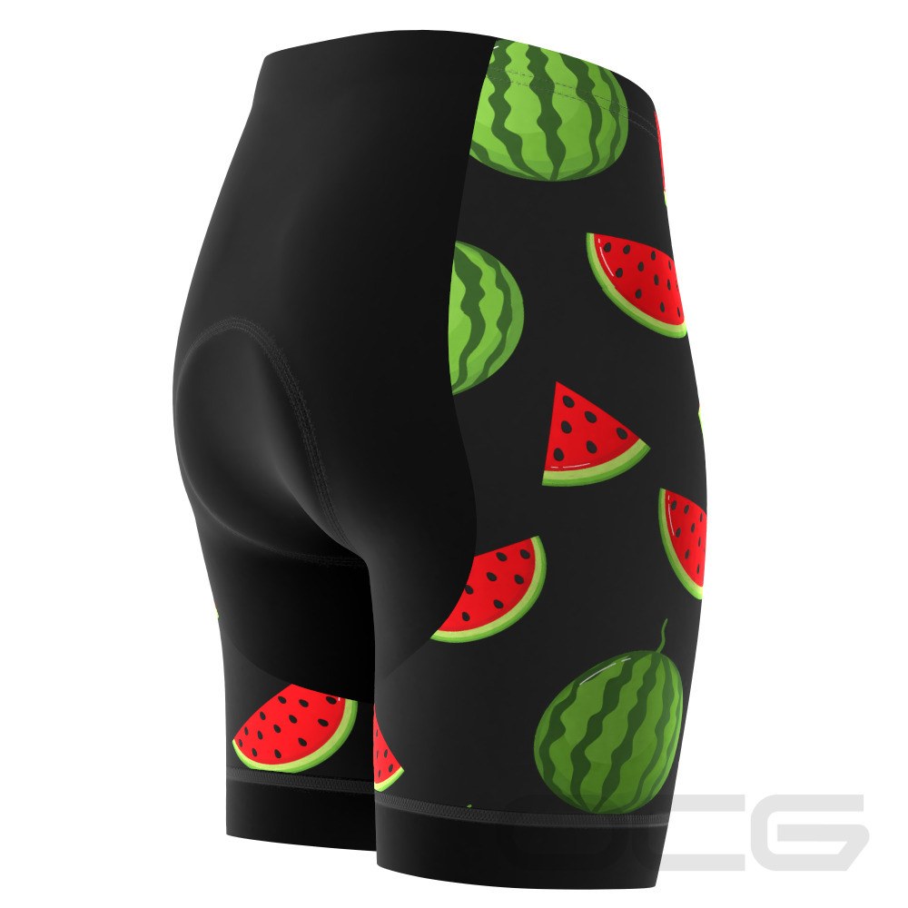 Women's Watermelon Gel Padded Cycling Shorts