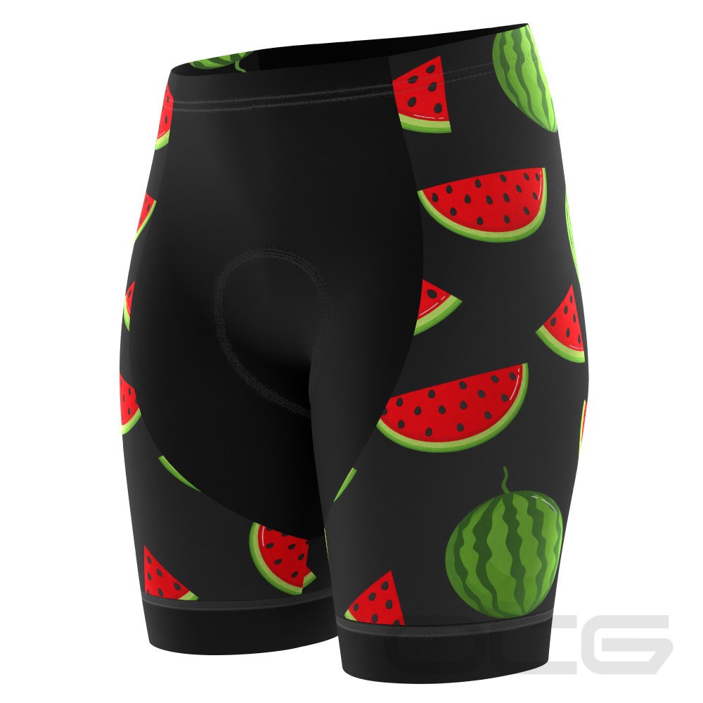 Women's Watermelon Gel Padded Cycling Shorts