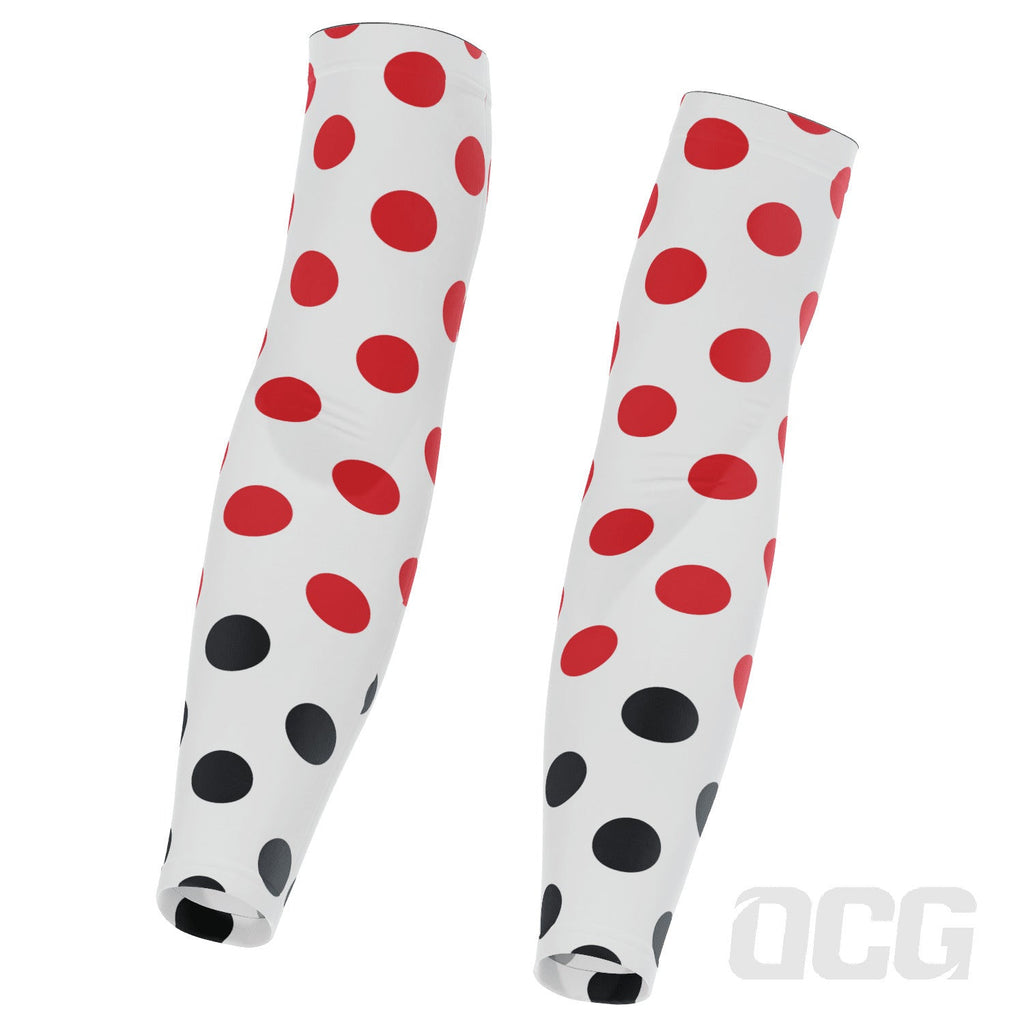 Men's Polka Dots Quick Dry Cycling Arm-Warmers