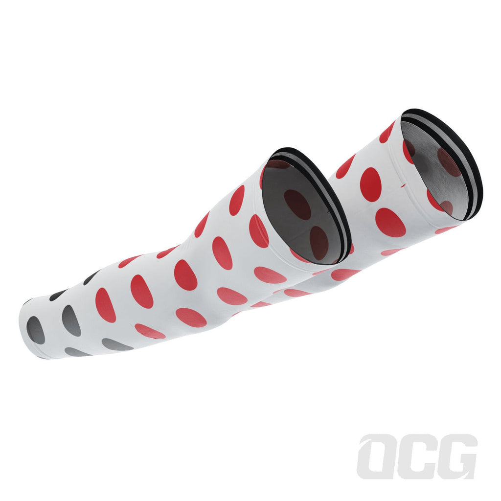 Men's Polka Dots Quick Dry Cycling Arm-Warmers