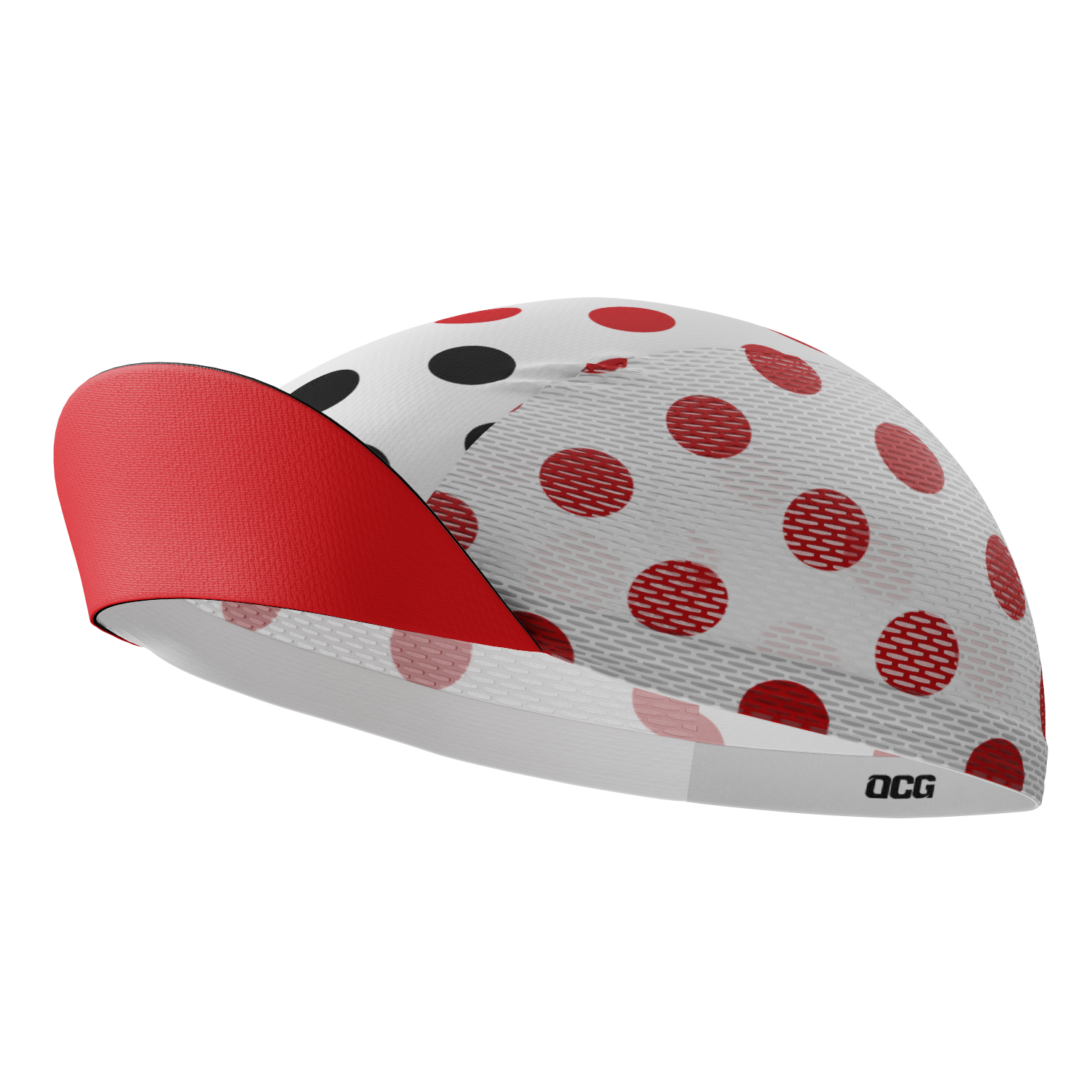 Unisex Polka Dots Quick Dry Cycling Cap