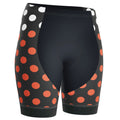 Women's Polka Dots Gel Padded Cycling Shorts