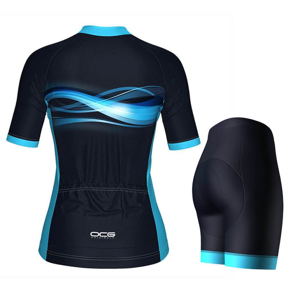 Women's Cosmos 2 Piece Cycling Kit