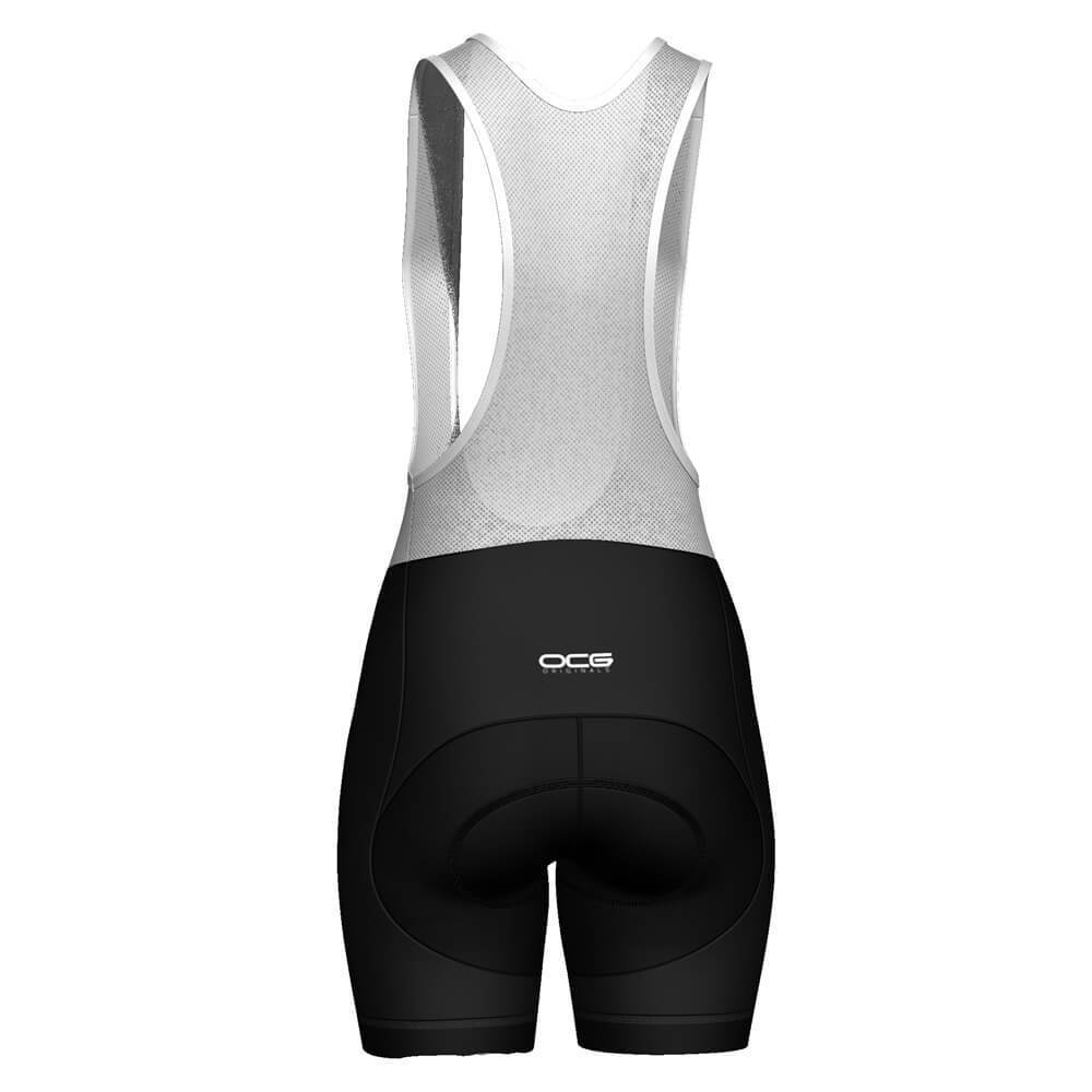 Women's Pro-Band Classic Plain Color Gel Padded Cycling Bib