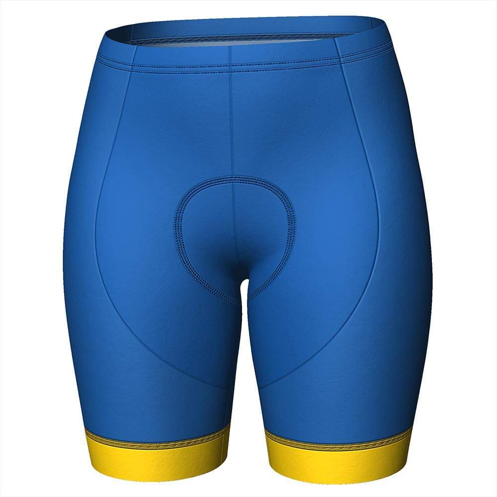 Women's Sweden National Flag 2 Piece Cycling Kit