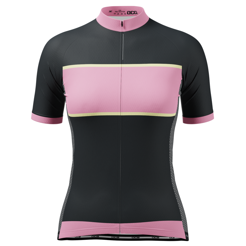 Women's Maxi Retro Stripe Short Sleeve Cycling Jersey