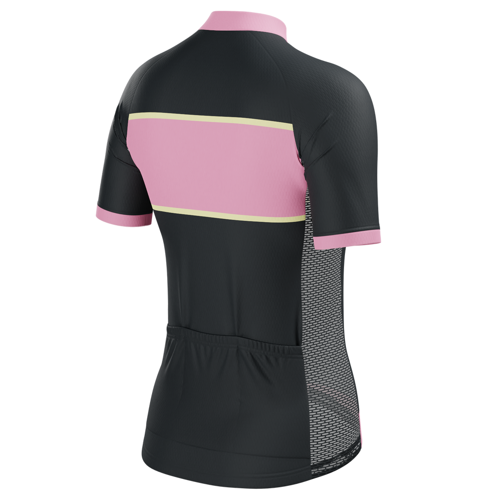 Women's Maxi Retro Stripe Short Sleeve Cycling Jersey